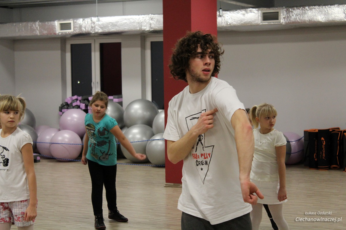 Piotr Jeznach z You Can Dance w Galerii Fitness  