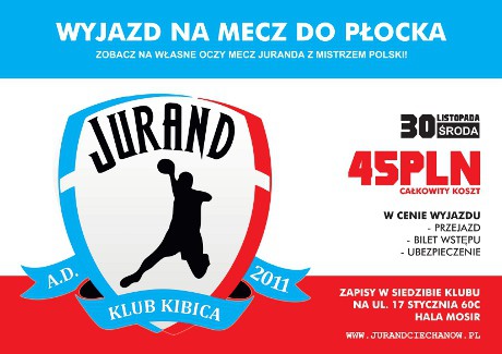 Wyjazd kibiców na mecz do płocka