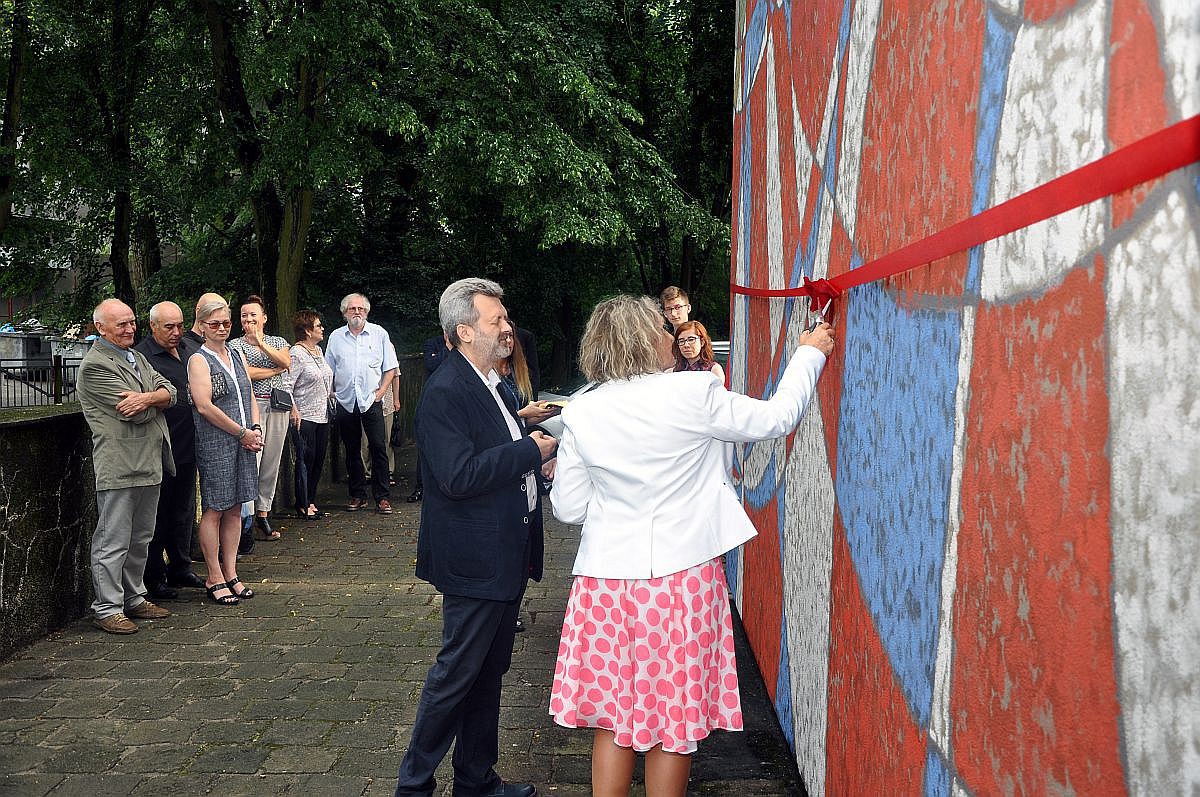 Mural na budynku PCKiSz. Powstawał przez trzy tygodnie (zdjęcia)