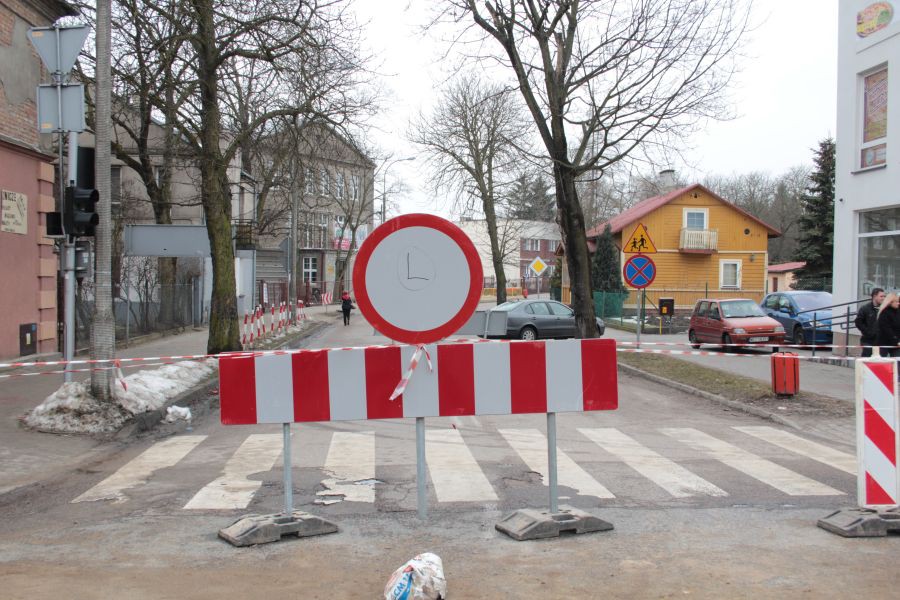 Utrudnienia w ruchu - ulica Orylska