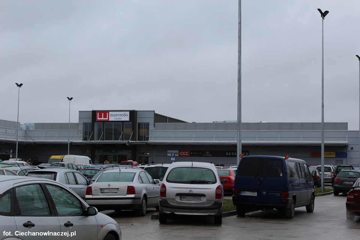 Kradzieże - Marcredo Center i Pawłowo