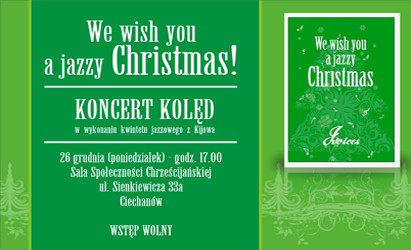 Koncert Kolęd w wykonaniu kwintetu jazzowego z Kijowa