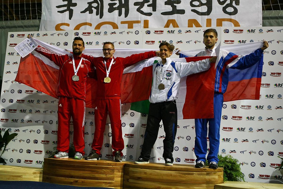 Andrzej Reduch mistrzem Europy w taekwondo! Ciechanowianie wywalczyli dziewięć medali