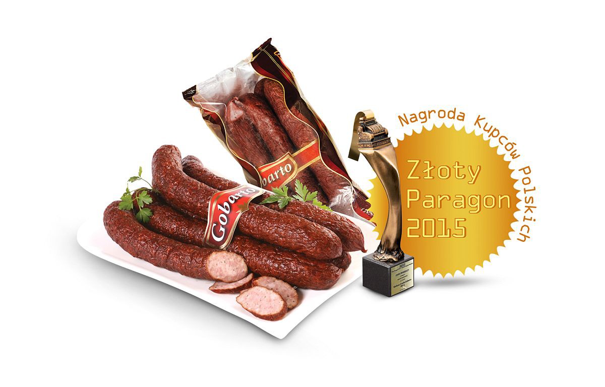 Pierwsze miejsce dla Cedrob S.A. w konkursie „Złoty Paragon 2015”!