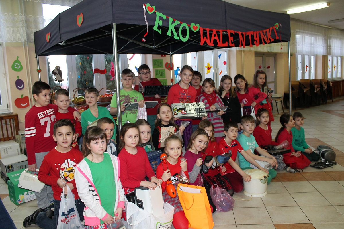 Eko-Walentynki w Szkole Podstawowej nr 7 w Ciechanowie (zdjęcia)
