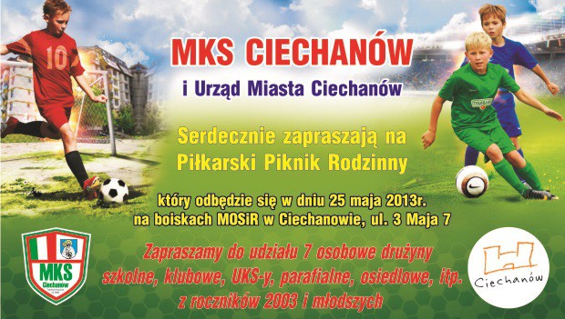 Piłkarski Piknik Rodzinny przełożony! Znamy nowy termin