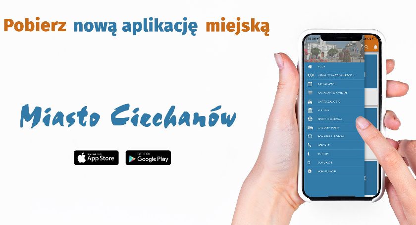 Miasto Ciechanów - powstała miejska aplikacja mobilna