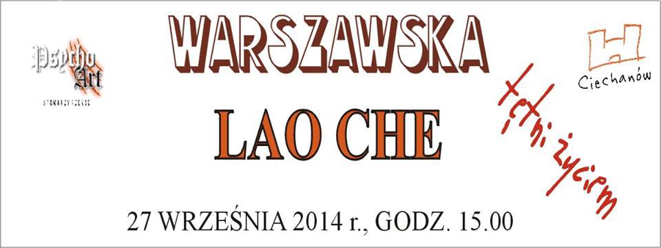 Lao Che zagra w sobotę na ciechanowskim deptaku