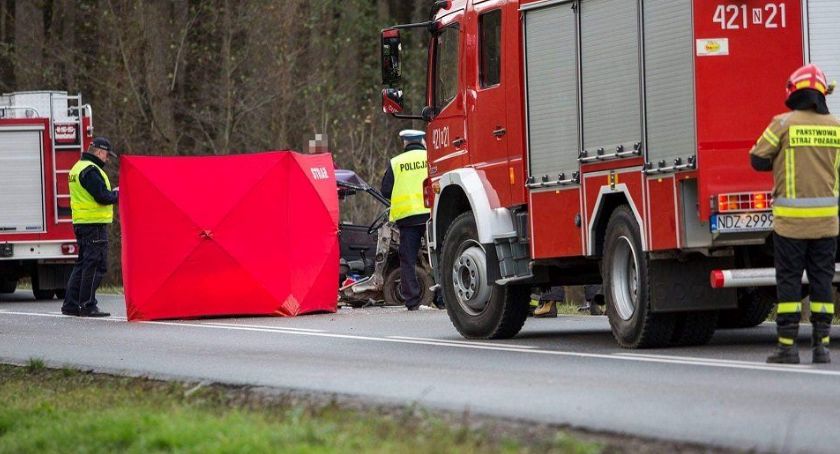 Mieszkanka Ciechanowa zginęła w wypadku