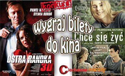 Konkurs: Wygraj bilety do kina!