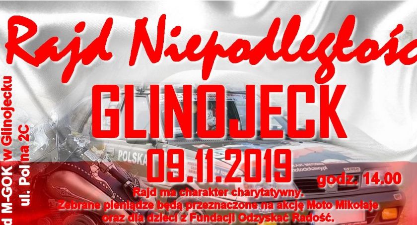 W gminie Glinojeck odbędzie się Rajd Niepodległości