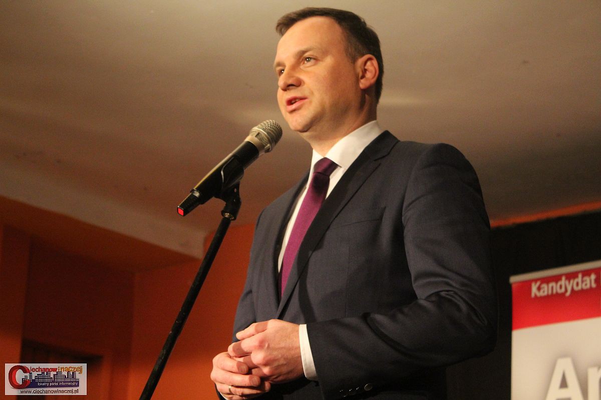 Wybory: Andrzej Duda wygrał w Ciechanowie i wszystkich gminach powiatu