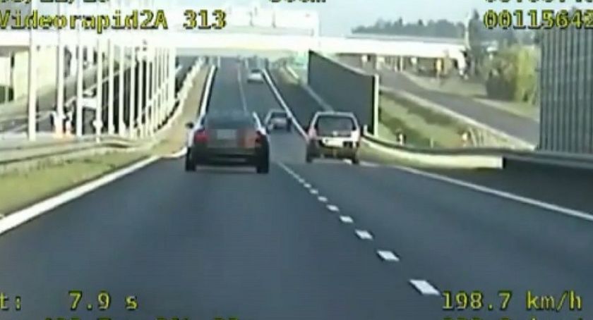 Grupa Speed zatrzymała trzech piratów drogowych. Rekordzista pędził 240 km/h [wideo]