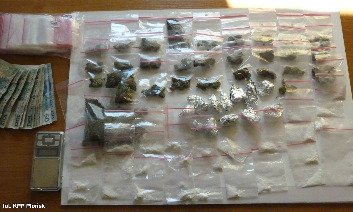 30-latek zatrzymany z mefedronem i marihuaną