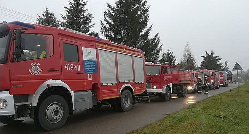 AKTUALIZACJA: Pożar domu w Glinojecku [zdjęcia]