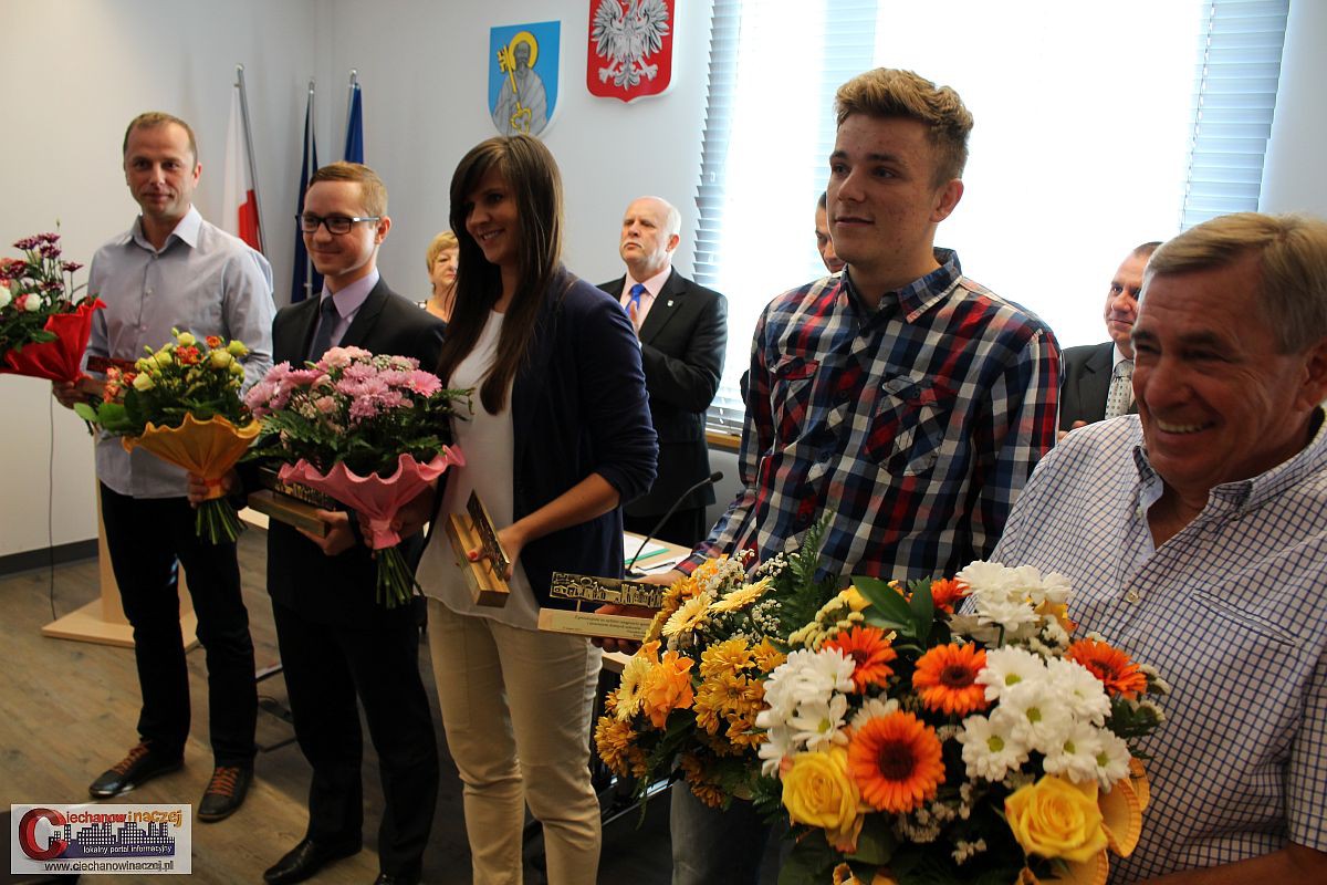 Prezydent nagrodził sportowców z Ciechanowa (zdjęcia)