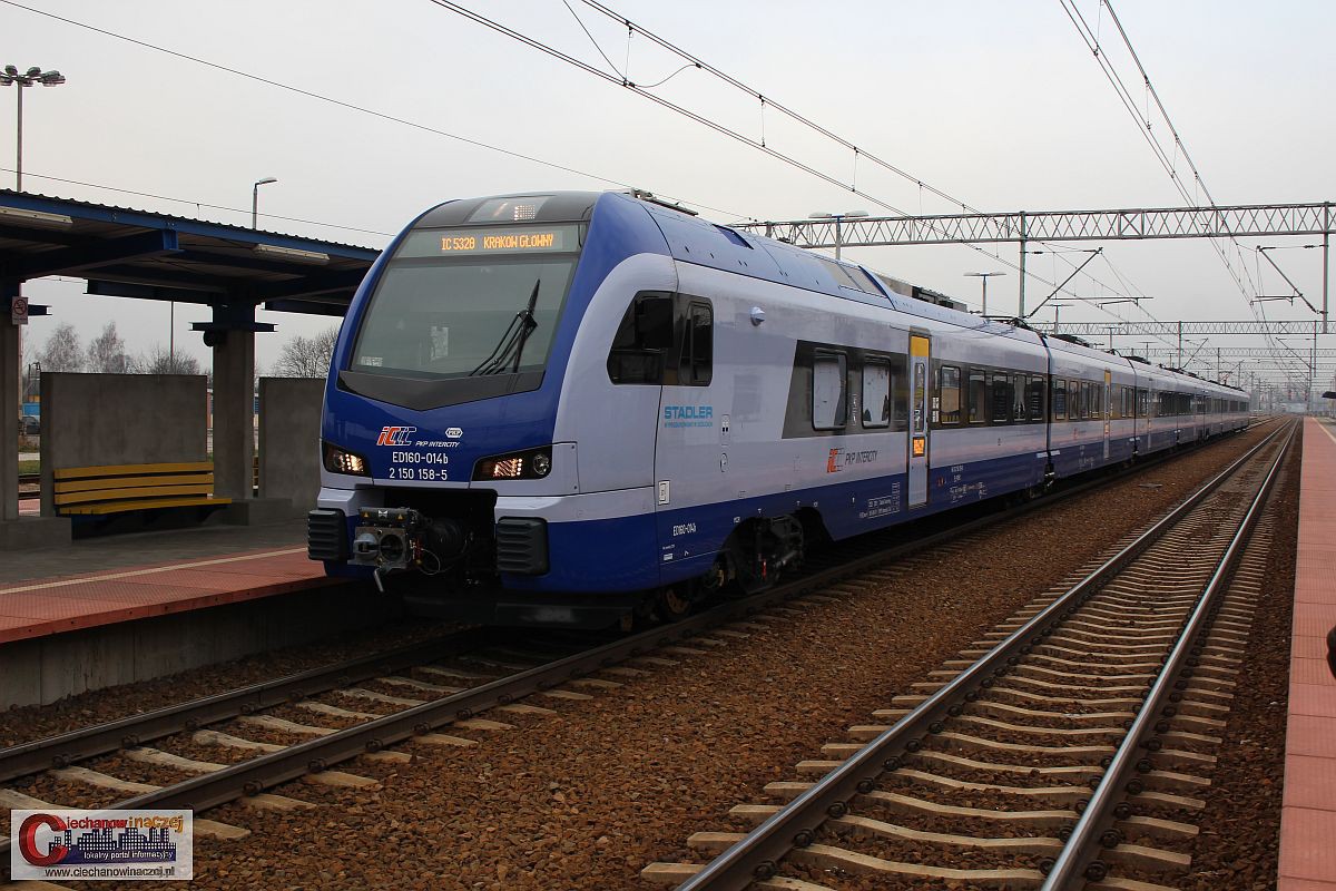 Nie tylko Pendolino. W Ciechanowie zatrzymuje się też FLIRT