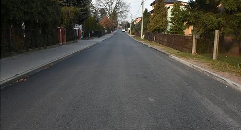 Wyremontowana ulica na osiedlu Kargoszyn