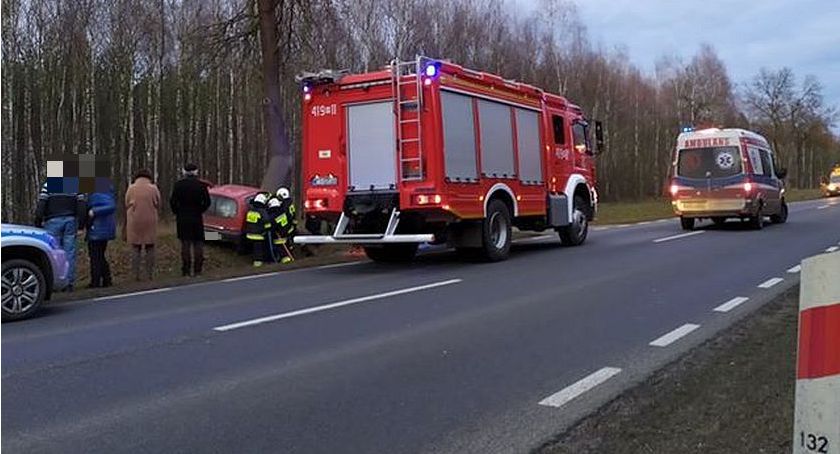 Z ostatniej chwili: Wypadek na drodze Ciechanów-Glinojeck