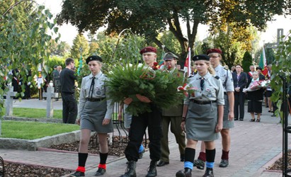 Uroczystości 73. rocznicy wybuchu II wojny światowej w Ciechanowie 