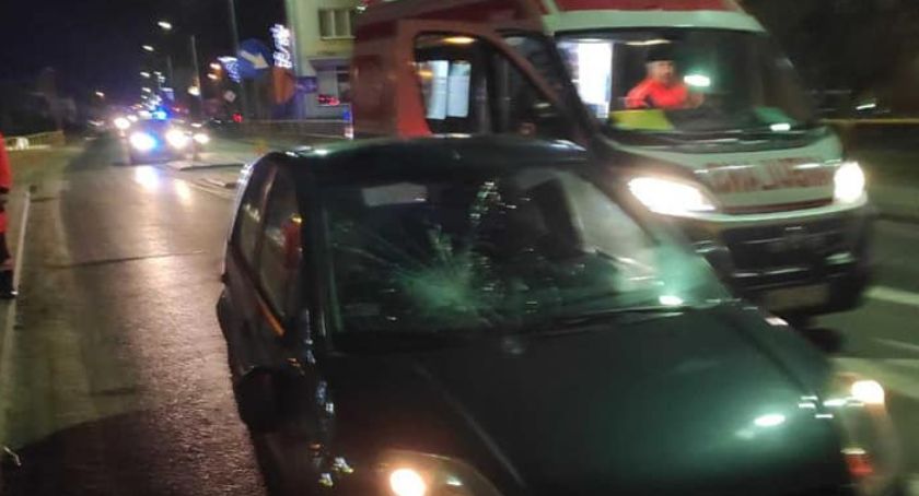 Wypadek na przejściu dla pieszych. Ranna 12-latka
