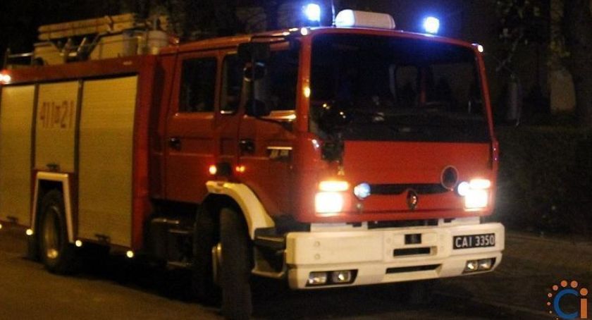 Paliło się na osiedlu Kargoszyn w Ciechanowie
