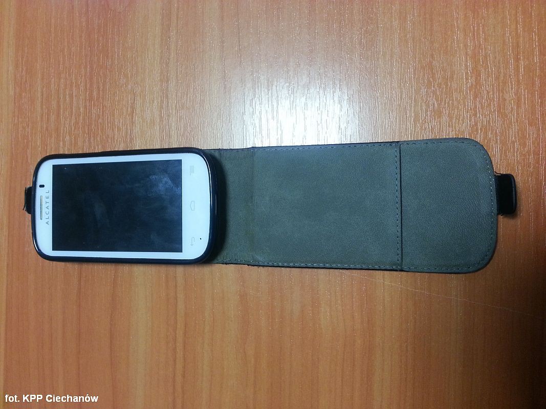 Uwaga! Znaleziono telefon