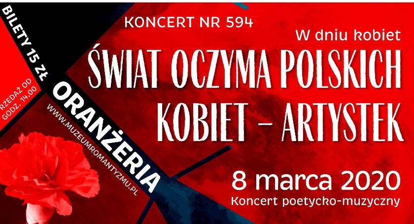 „Świat oczyma polskich kobiet – artystek” - koncert niedzielny w Muzeum Romantyzmu w Opinogórze