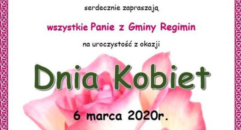 Obchody Dnia Kobiet w gminie Regimin
