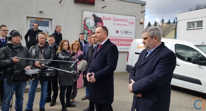 Prezydent Andrzej Duda z wizytą w Ciechanowie [wideo/zdjęcia]