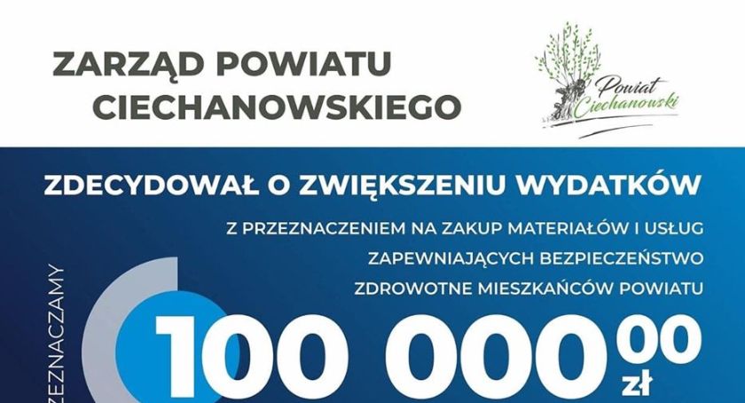 Powiat pomoże lokalnym instytucjom w walce z koronawirusem 