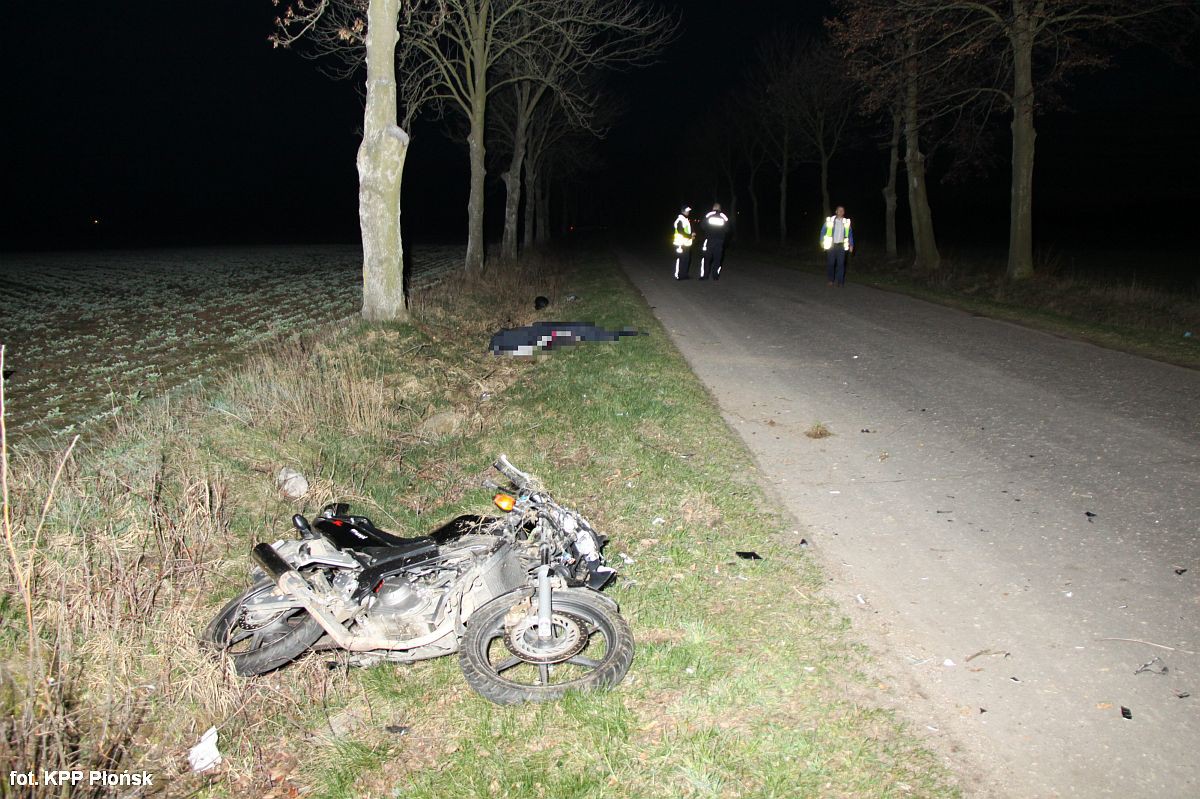 Tragiczny wypadek u sąsiadów. Zginął młody motocyklista