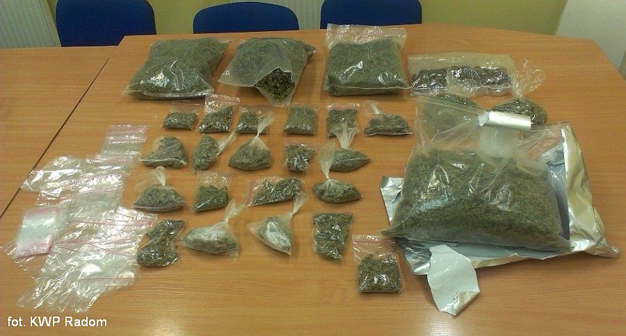 Akcja CBŚ w Ciechanowie. Przejęto 4 kilogramy narkotyków