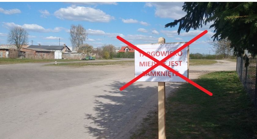 Targowisko w Glinojecku ponownie otwarte