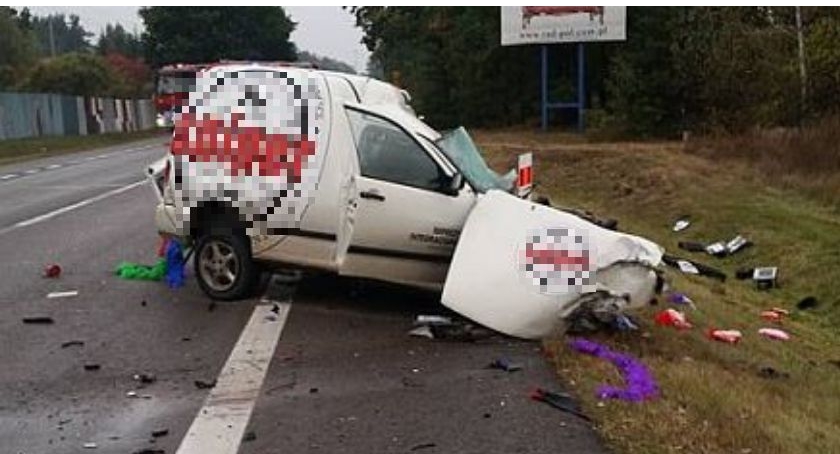 22-latek zginął w wypadku pod Glinojeckiem (zdjęcia)