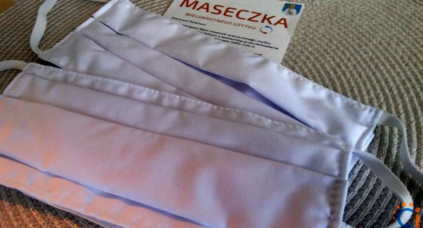 Bezpłatne maseczki trafiły już do większości ciechanowian