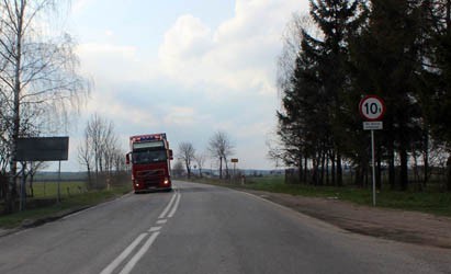 Wyjaśnienie sprawy ograniczenia 10 ton na drodze do Mławy