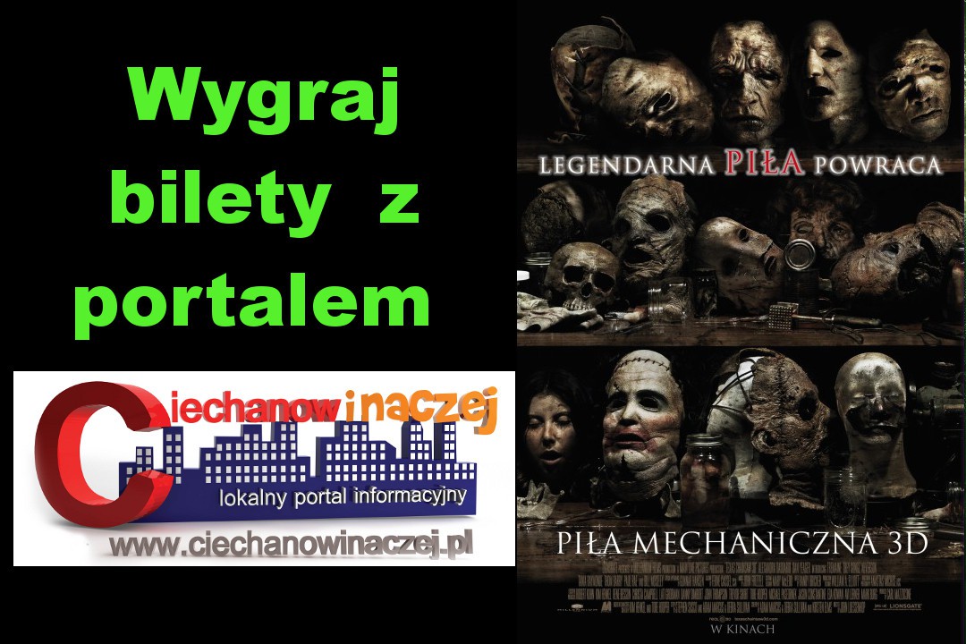 WYNIKI KONKURSU: Wygraj bilety na Piłę Mechaniczną 3D