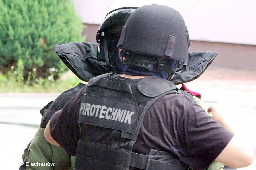Z ostatniej chwili: Alarm bombowy w czterech ciechanowskich instytucjach