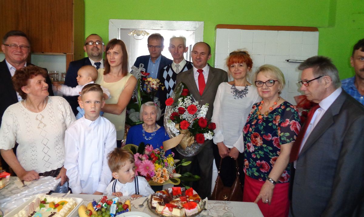 100. urodziny mieszkanki gminy Glinojeck