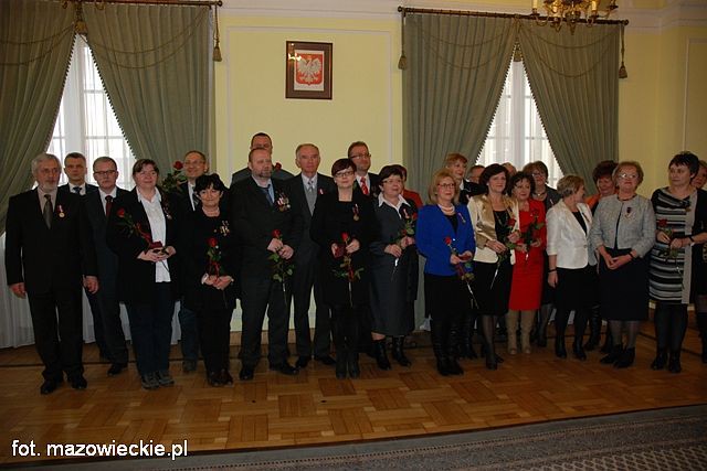 Zasłużeni mieszkańcy Mazowsza odznaczeni