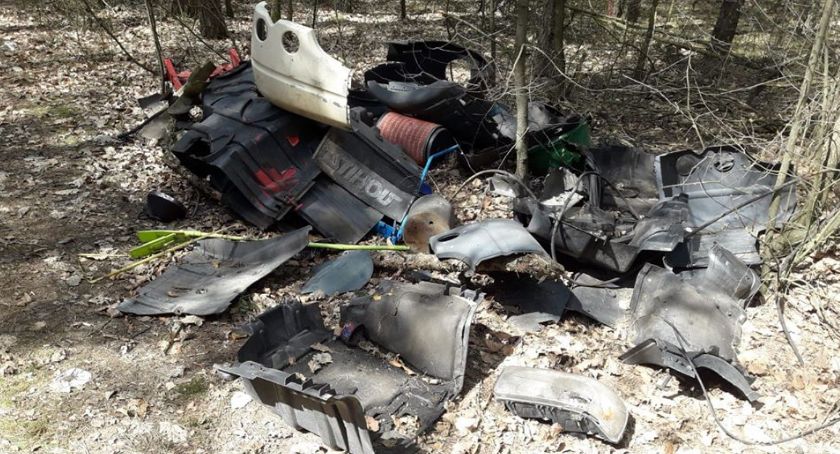 Maseczki, butelki, części samochodowe - obraz naszych lasów po długim weekendzie