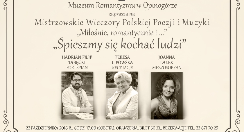 Teresa Lipowska gościem Mistrzowskiego Wieczoru w Opinogórze. Przybliży twórczość ks. Twardowskiego