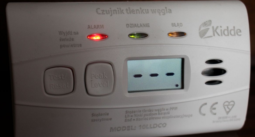 Czujka czadu uratowała życie mieszkańcom Ciechanowa