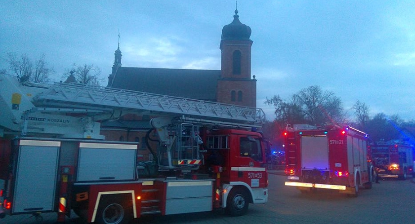 Pożar kościoła u sąsiadów