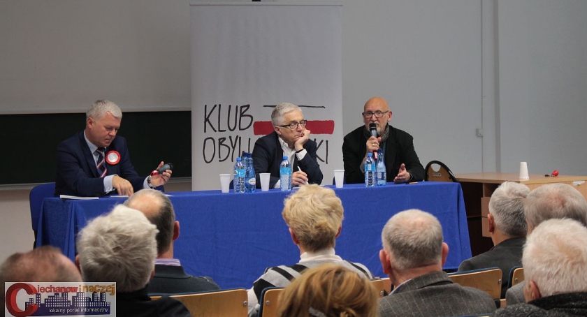 W Ciechanowie odbyło się spotkanie Klubu Obywatelskiego (wideo/zdjęcia)
