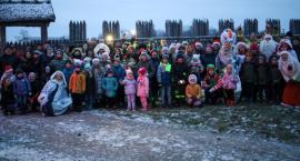 Ponad 20 miejscowości w 3 dni. Zaprzęg Świętego Mikołaja krążył po powiecie ciechanowskim [fotorelacja]