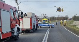 Poszkodowana w wypadku kobieta zmarła w szpitalu
