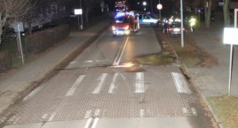 Wypadek na pasach. Dwie osoby ranne, zginął ich pies [zdjęcia]
