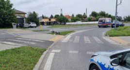 Z ostatniej chwili: Wypadek na rondzie w Ciechanowie [zdjęcia]